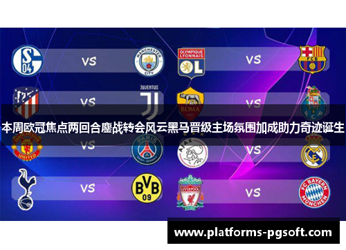 本周欧冠焦点两回合鏖战转会风云黑马晋级主场氛围加成助力奇迹诞生